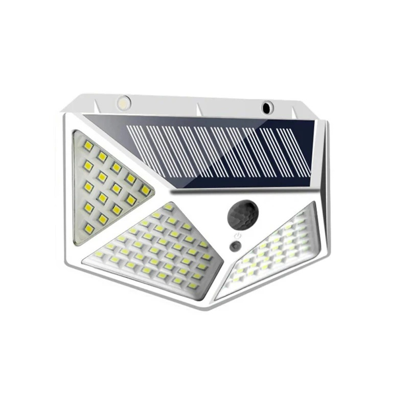 270° Wide Angle 100 LED Solar Powered Motion Sensor Light