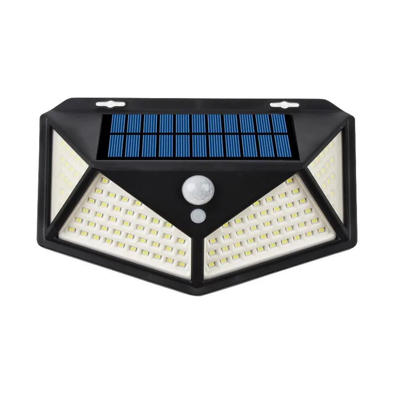 270° Wide Angle 100 LED Solar Powered Motion Sensor Light