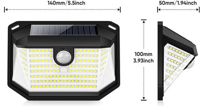 Heavy Duty 178 LED Solar Motion Sensor Light