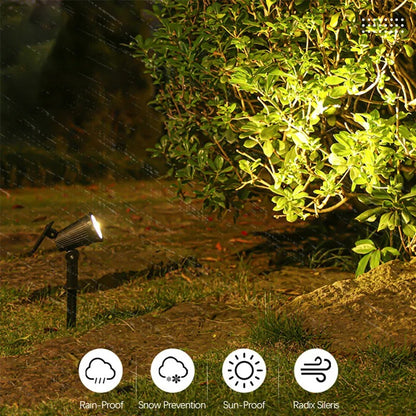 Solar Powered Outdoor Spotlights