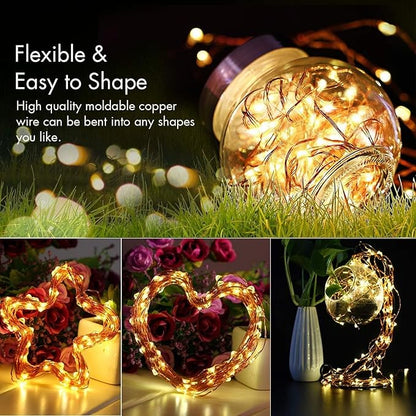 Solar Powered Fairy String Lights