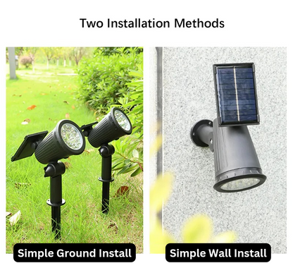 Solar Powered Outdoor Spotlights