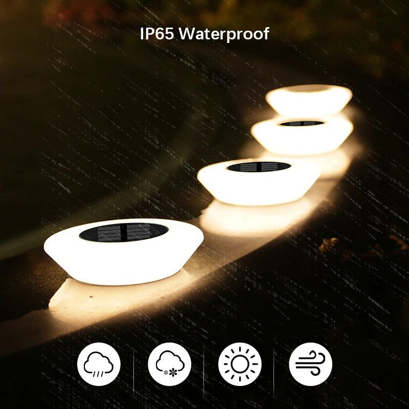 360° LED Solar Powered Ground Lamp